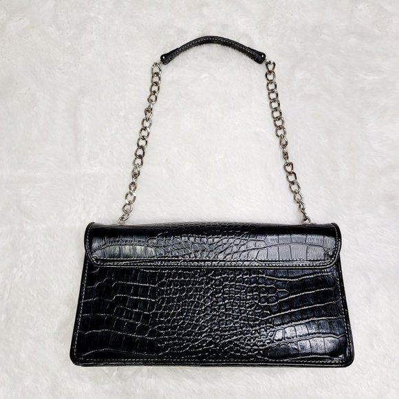 LIZ CLAIBORNE Faux Crocodile Shoulder/Handbag - Picture 4 of 15